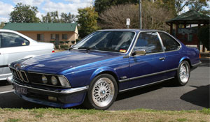 Tobago Blue BMW E24