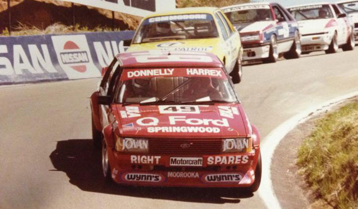 Simon Harrex driving XD Falcon Bathurst 1984